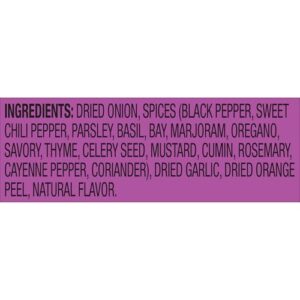 Dash Salt-Free Seasoning Blend, Onion & Herb, 2.5 Ounce