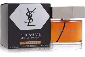 yves saint laurent l'homme intense for men eau de parfum spray, 3.3 fluid ounce