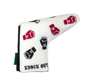 winning edge knock out 3 putts designs blade putter cover