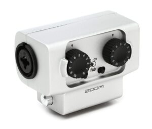 zoom exh-6 dual xlr/trs input capsule, 2 xlr/trs inputs, works with h5, h6, u-44, f1, f4, f8n, and f8