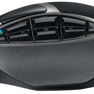 Logitech G602 Lag-Free Wireless Gaming Mouse – 11 Programmable Buttons, Upto 2500 DPI