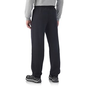 Fruit of the Loom Best Collection&#8482 Men's Fleece Elastic Bottom Pant Large Charcoal Heather