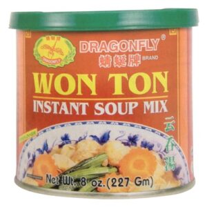 dragonfly won ton instant soup mix, 8 ounce