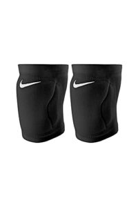 nike unisex streak volleyball knee pad black skate safety md/lg