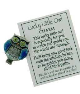 ganz lucky little owl charm