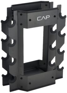 cap barbell dumbbell and kettlebell storage rack