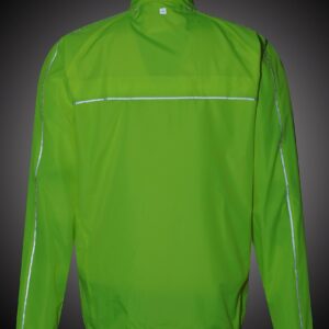 Mountain Warehouse Force Mens Reflective Water-Resistant Running Jacket Yellow Small