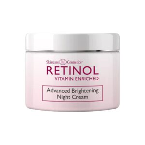 retinol advanced brightening night cream– the original retinol overnight creamy formula to brighten, clarify & restore youthful radiance – anti-aging benefits for smoother, softer, evener skin tone