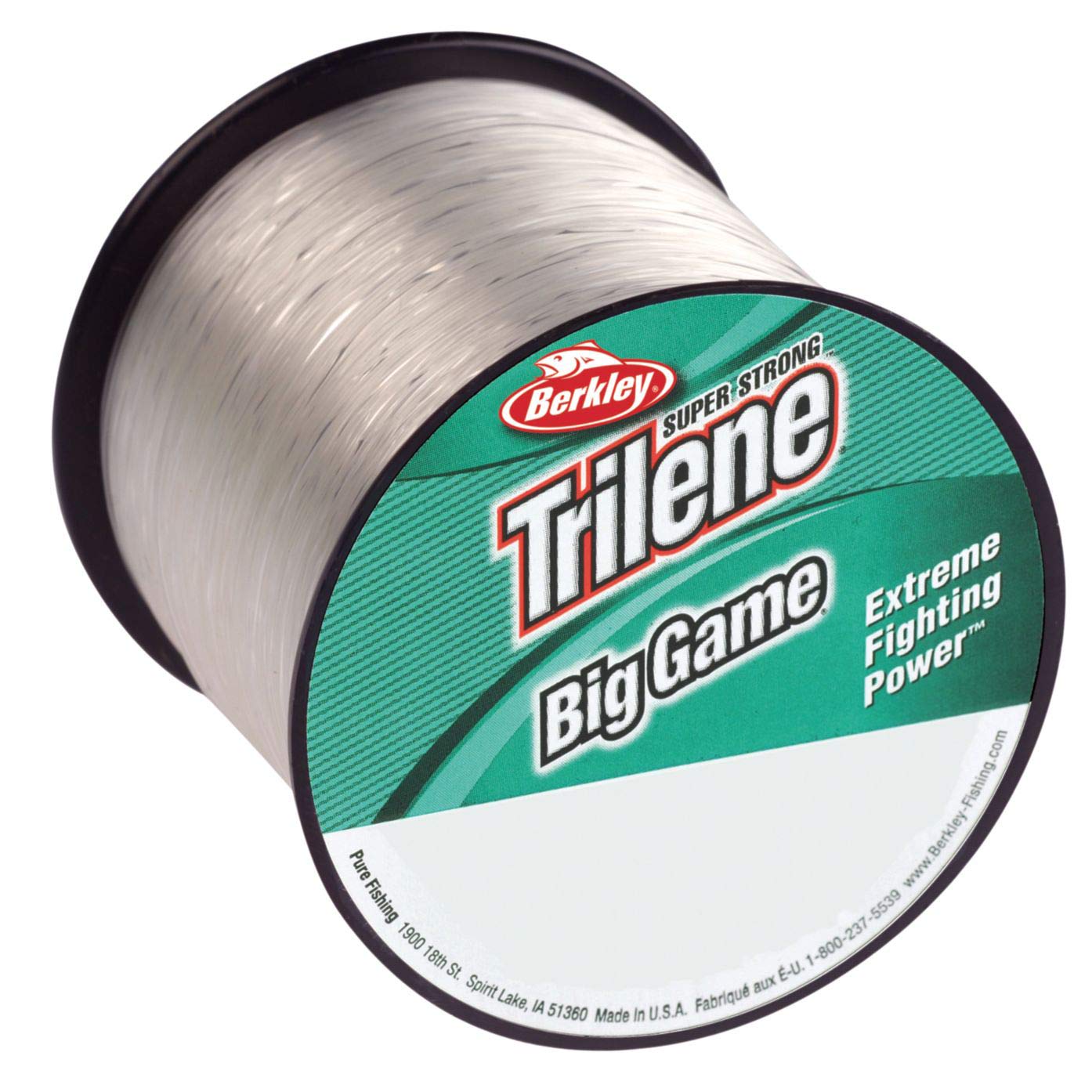 Berkley Trilene Big Game Mono 10# 1500yd Quarter Spool Clear