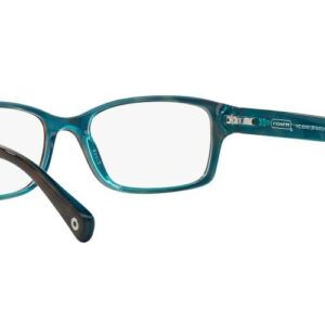 Coach HC6040 Brooklyn Prescription Eyewear Frames, Dark Tortoise/Demo Lens, 52 mm