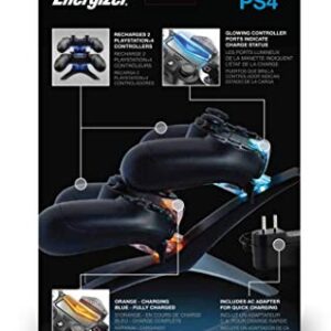 PDP Gaming Energizer Dual Controller Charging System: Black - PS5/PS4