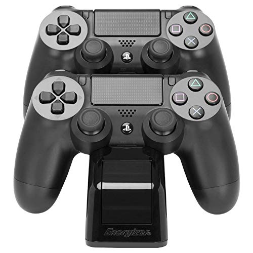 PDP Gaming Energizer Dual Controller Charging System: Black - PS5/PS4