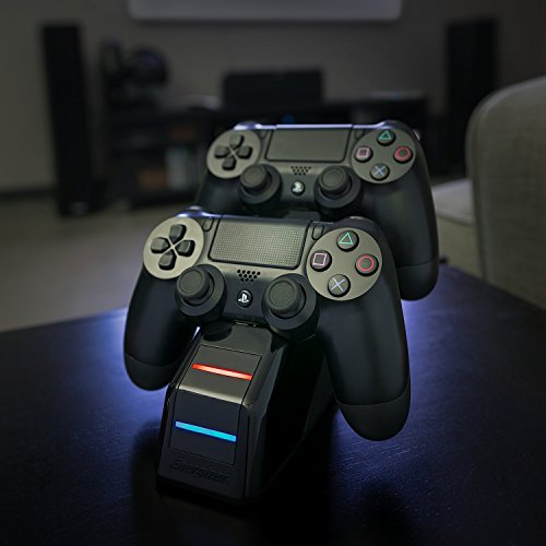 PDP Gaming Energizer Dual Controller Charging System: Black - PS5/PS4