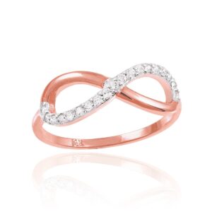 14k rose gold infinity ring with cz (7)