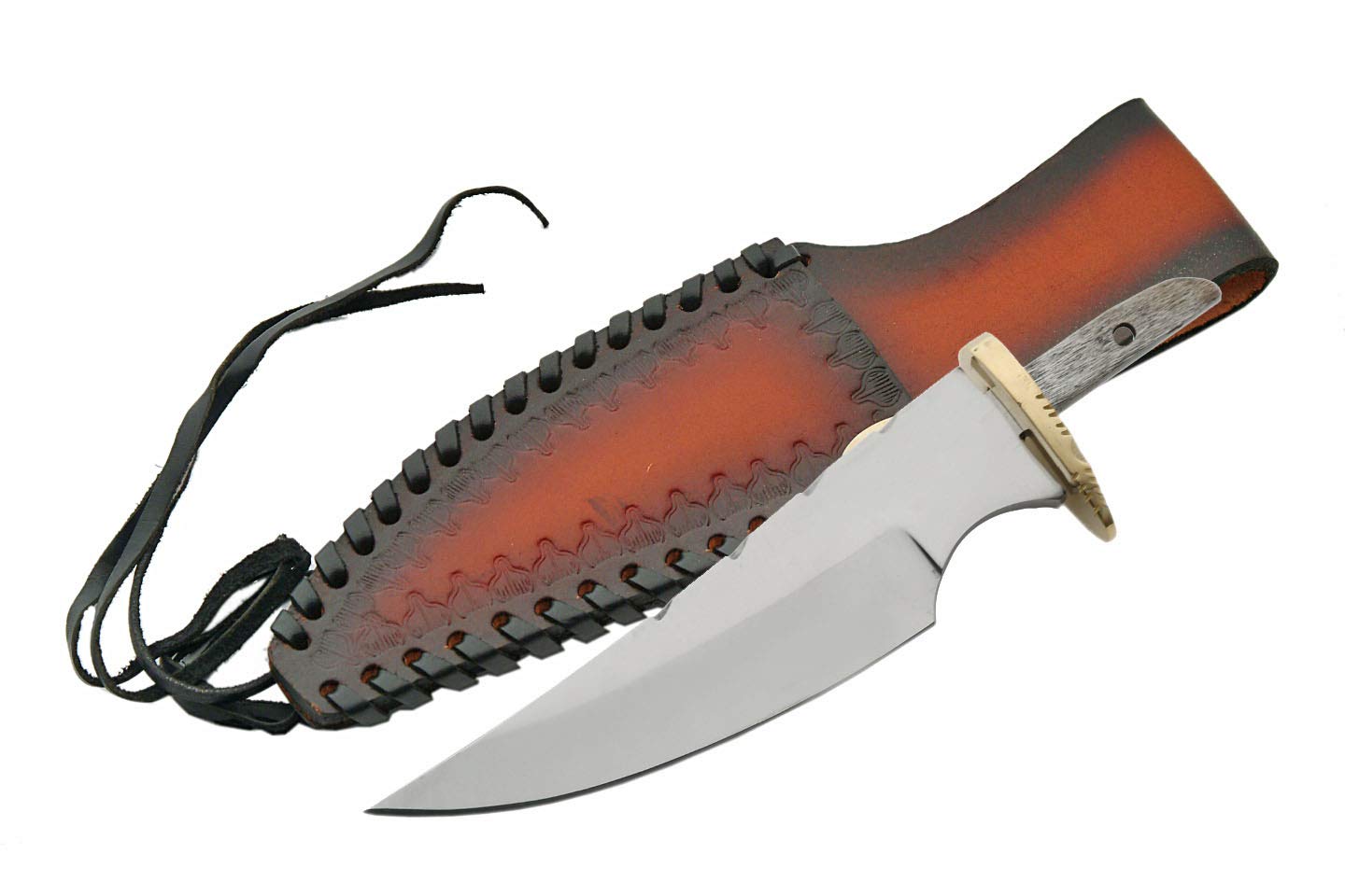 Szco Supplies Hunting Knife with Sheath and 6.25-Inch Blade