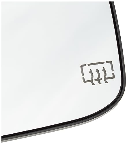 Fit System 33244 Driver Side Heated Mirror Glass w/Backing Plate, Dodge Ram Pick-Up 1500, Ram Pick-Up 2500, 3500, 6 3/8" x 9" x 10" (w/o Towing pkg, w/o auto dimming)