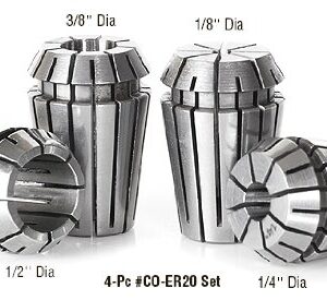 Amana Tool - 1/2 Dia Spring Collets ER20 (CO-278), Industrial Grade