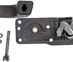 Dorman 80374 Interior Door Handle Compatible with Select Cadillac / Chevrolet / GMC Models, Black; Textured