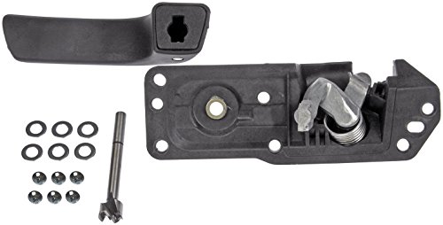 Dorman 80374 Interior Door Handle Compatible with Select Cadillac / Chevrolet / GMC Models, Black; Textured