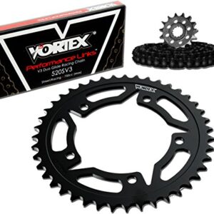 Vortex CK6317 Racing Sprocket Kit , Black