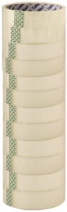 just stationery 24mmx40m clear tape (roll of 12)