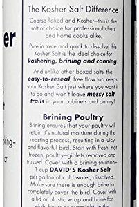 David's Kosher Salt Canister 16.0 Oz(Pack of 3)3