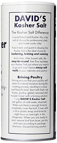 David's Kosher Salt Canister 16.0 Oz(Pack of 3)3