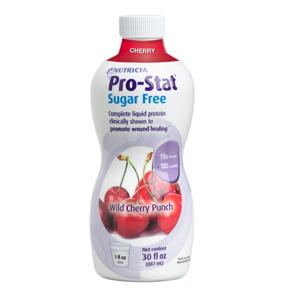 Pro-Stat Sugar Free, Wild Cherry Punch - 30 oz Bottle (Pack of 6)