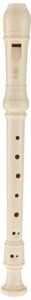 yamaha yrs-24b plastic soprano recorder, natural