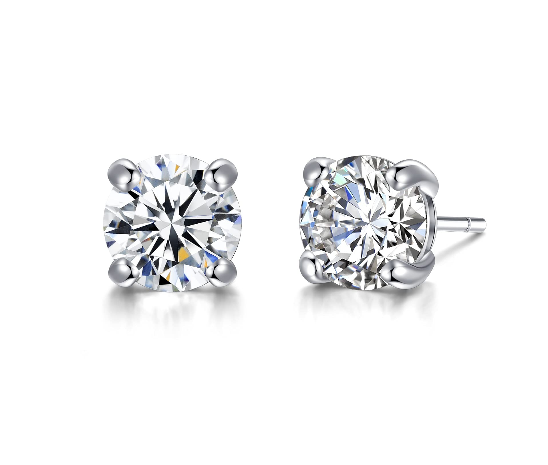 Titanium Stainless Steel Lady's Charming Stud Earring with a Gift Box and a Free Small Gift