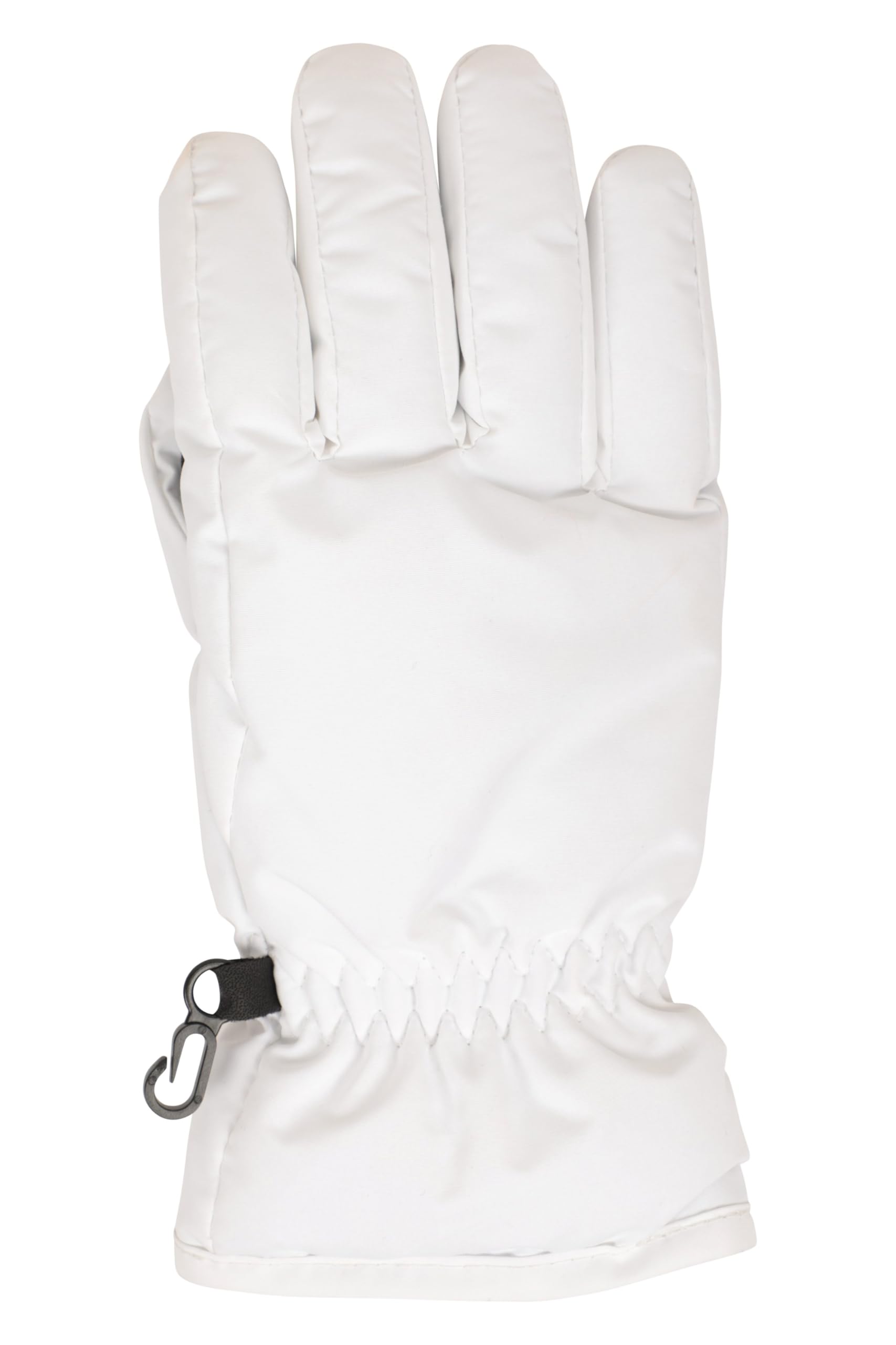 Mountain Warehouse Womens Ski Gloves - Snow Proof White Large