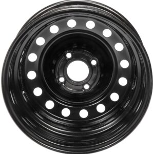 Dorman 939-115 15 X 6 In. Steel Wheel Compatible with Select Ford Models, Black