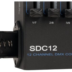 ADJ Products SDC12, 12 Channel Basic DMX Controller, Easily Fade and Dim Multiple Lights