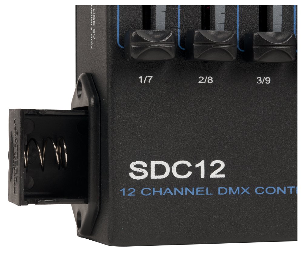 ADJ Products SDC12, 12 Channel Basic DMX Controller, Easily Fade and Dim Multiple Lights