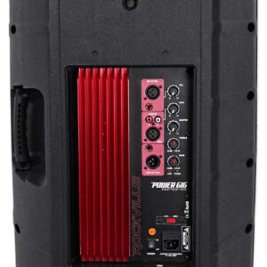 Rockville RPG15 15" Professional Powered Active 1,000 Watt 2-Way DJ PA Speaker