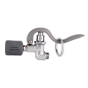 t&s brass b-0107-j low flow spray valve for use in commercial kitchens. pre rinse commercial faucet sprayer meets new doe requirements with 1.07 gpm flow rate