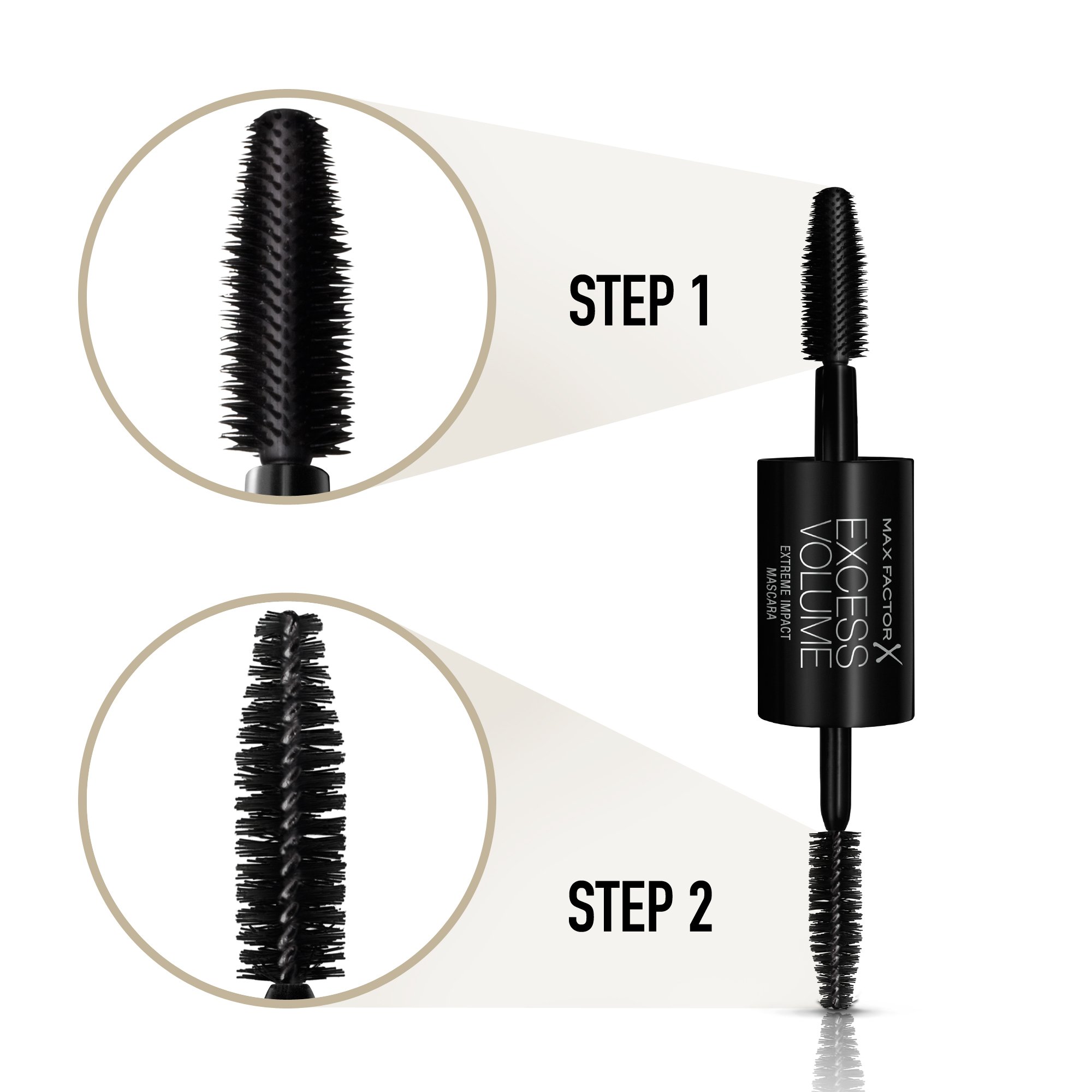 Max Factor Excess Volume Extreme Impact Mascara, Black