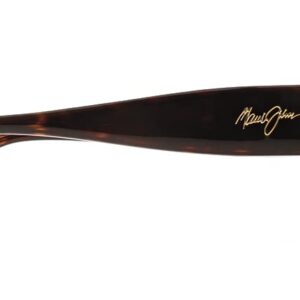 Maui Jim Women's Nalani Polarized Fashion Sunglasses, Dark Tortoise/Maui Rose®, Medium