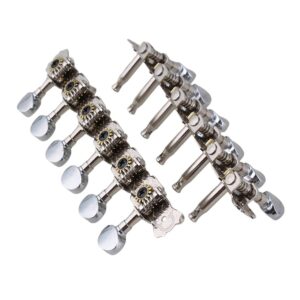 BQLZR Chrome 12 String Acoustic Guitar Machine Heads 6L6R