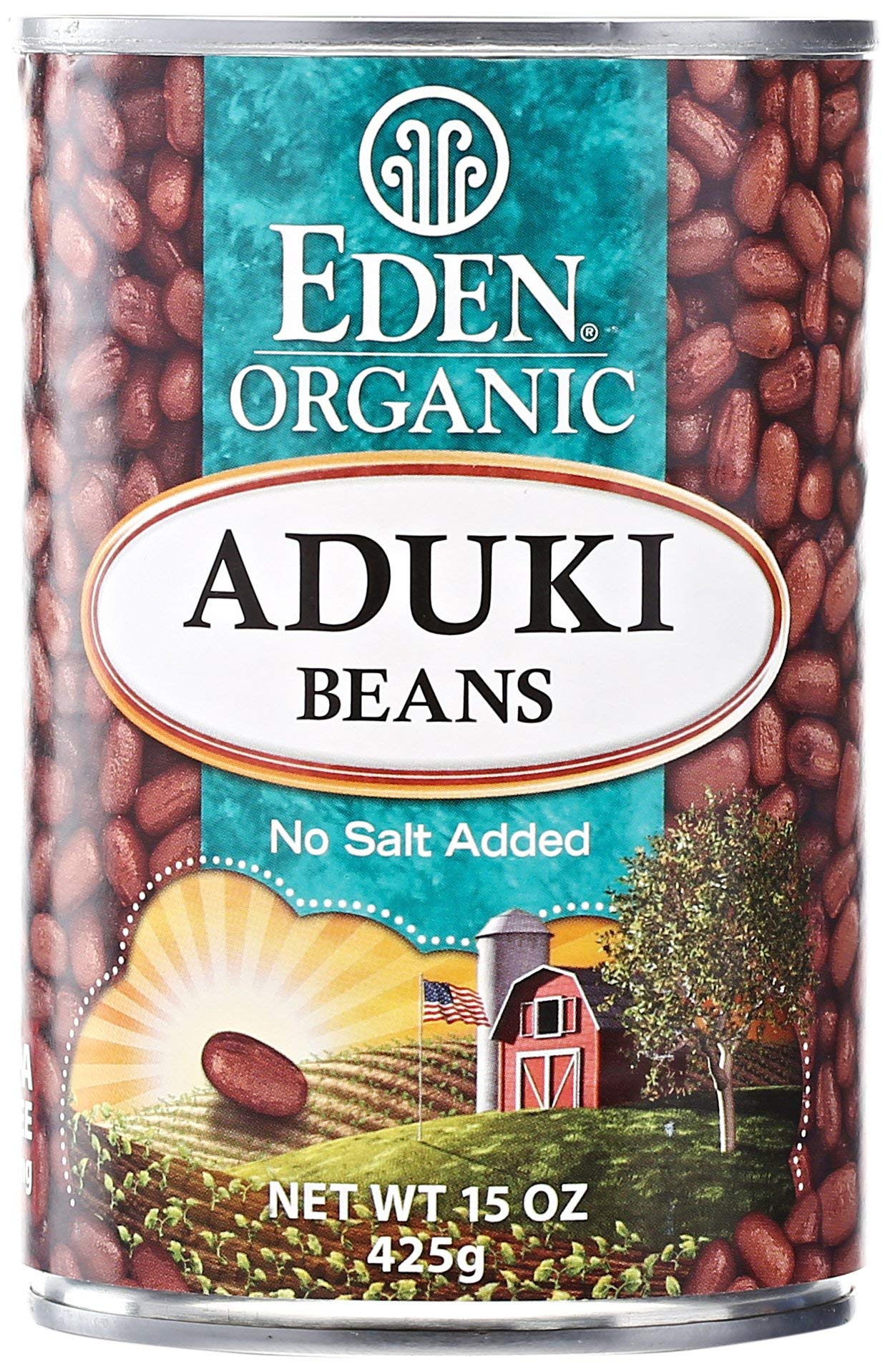 Eden Foods Organic Aduki Beans - Case of 12 - 15 oz.