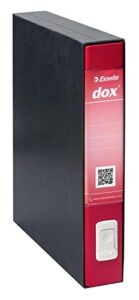 rexel dox 4 class lever arch file - red