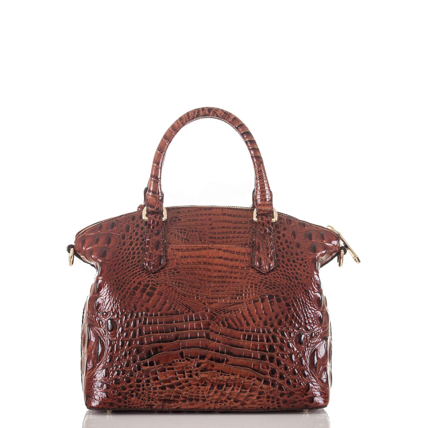 BRAHMIN Pecan Melbourne Duxbury Satchel