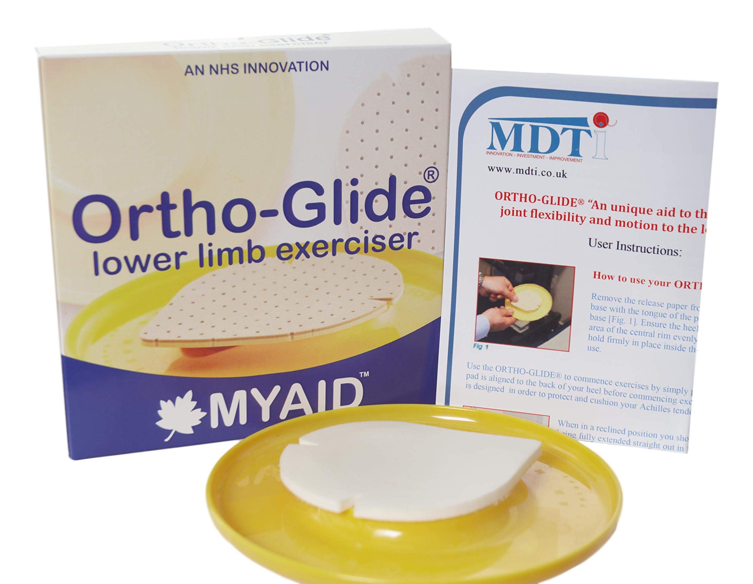 MYAID Ortho-Glide Knee Exerciser/Slider for Rehabilitation After Surgery