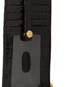 BRAHMIN Black Melbourne Credit Card Wallet