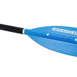 Crooked Creek Telescoping Boat Paddle with Hook - Extends 36-inches to 54-inches - Compact Design for Storage (50645)