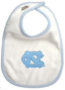 future tailgater unc north carolina tar heels 2 ply baby bib