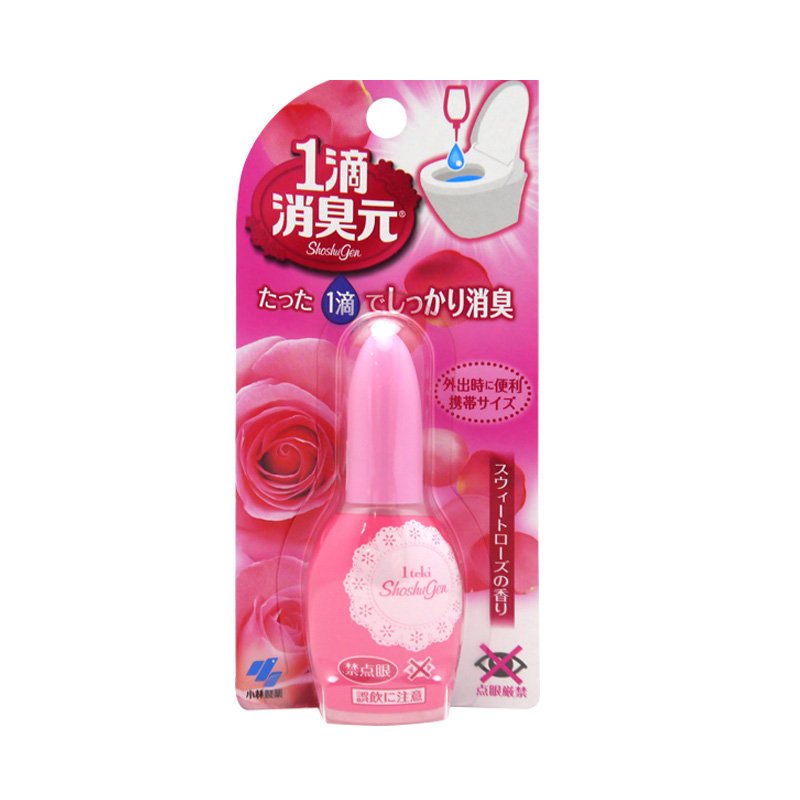 Kobayashi Shoshugen for Room / Toliet Freshener. One drop of consumption Nioi-moto sweet rose scent of 20mL