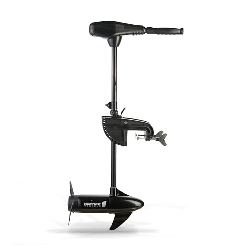 Newport NV-Series 55lb Thrust Saltwater Transom Mounted Trolling Electric Trolling Motor w/ LED Battery Indicator & 30" Shaft (23M1000203)