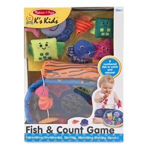 Melissa & Doug K's Kids Fish and Count Learning Game With 8 Numbered Fish to Catch and Release