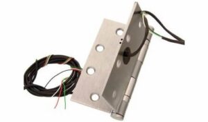 command access eth satin chrome energy transfer butt hinge, 4 wire, 24 volts (pack of 1)